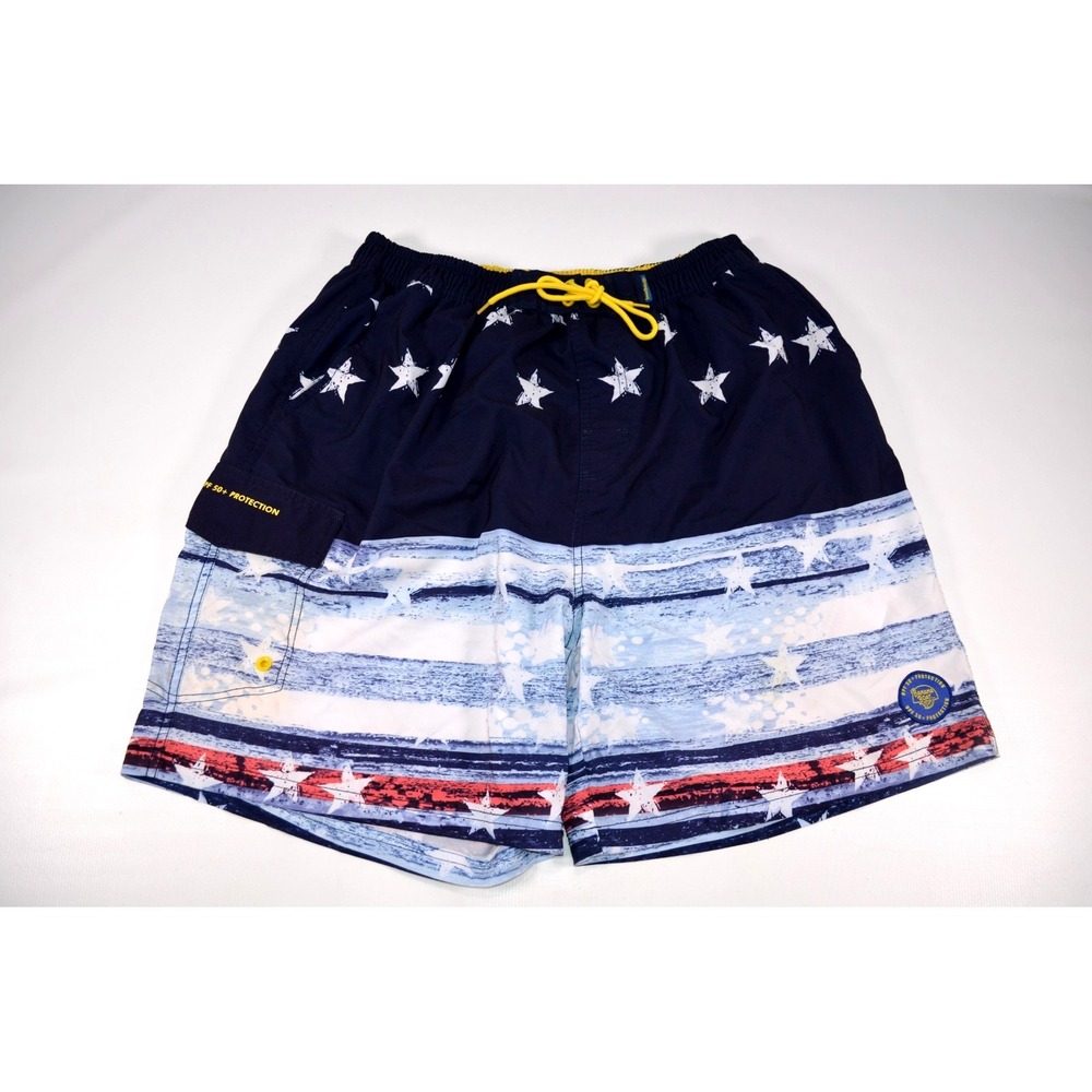 Banana Boat‎ Swim Trunks Shorts Mens 2XL Pocket Board UPF 50+ Protection